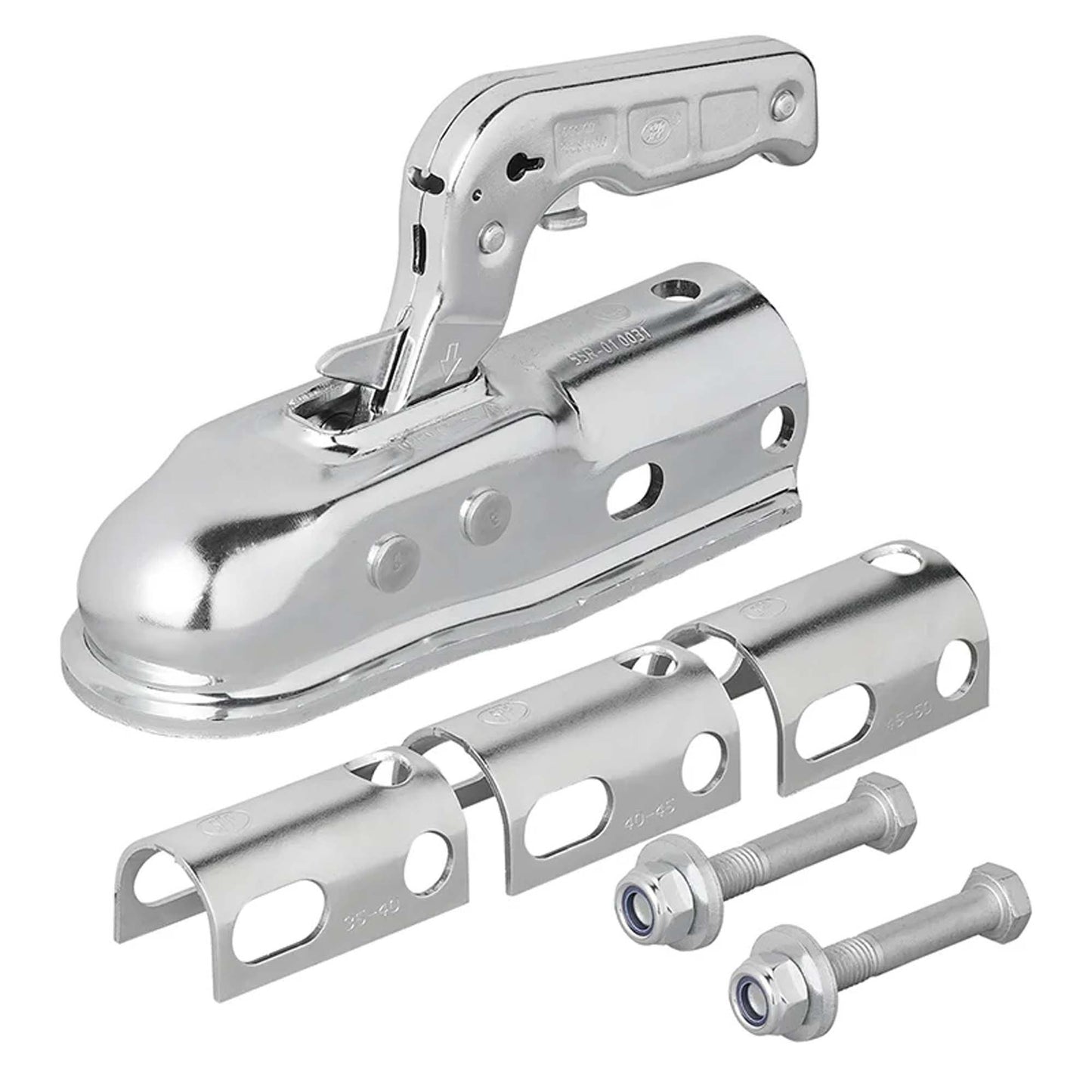 SPP ZSK-1700 D Kugelkupplung Stahl rund 1700 kg gebremst