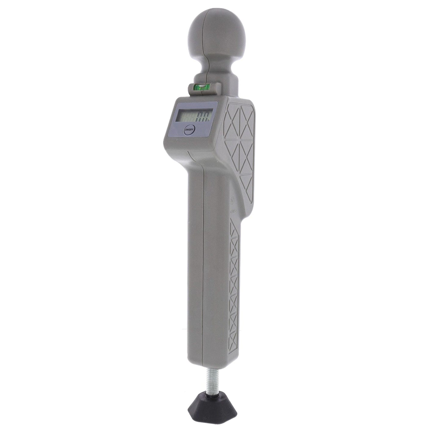 Digital support load scale for car trailers, height adjustable