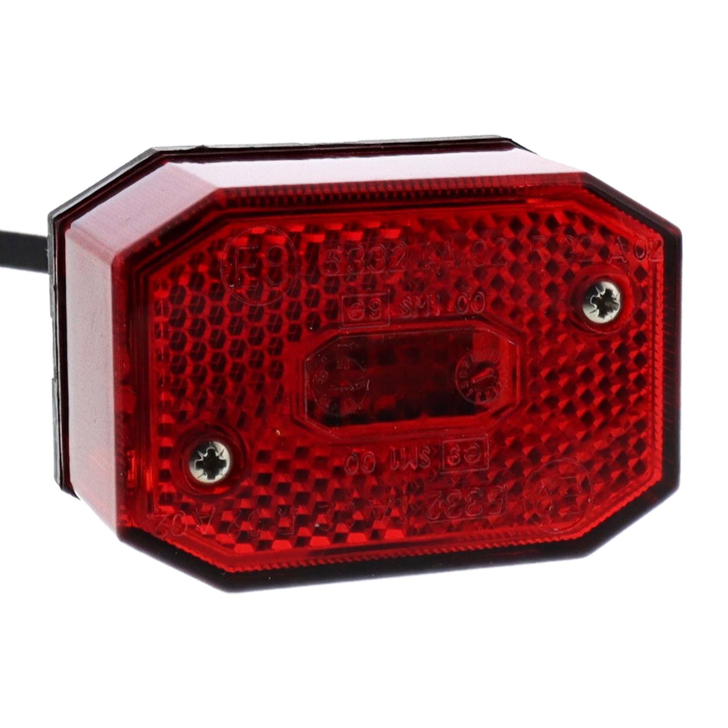 Flexipoint tail light red 0.5m DC cable