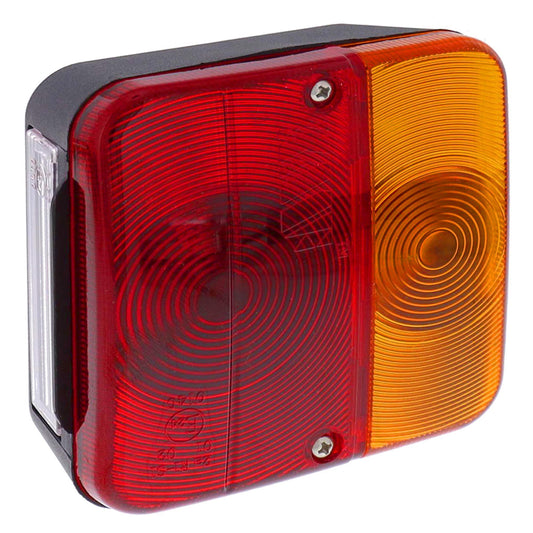 Rückleuchte 3-Funktionen 101mm x 90mm