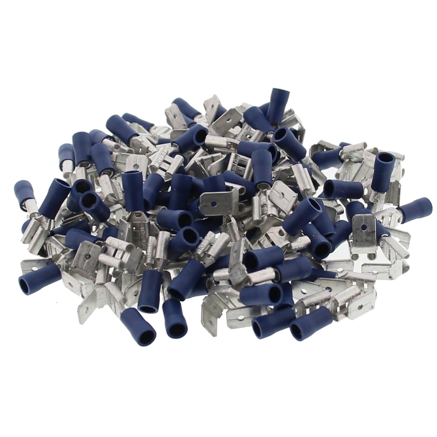 100x Flachsteckhülsen mit Abzweig blau 1,5 - 2,5mm - TMN - shop.de