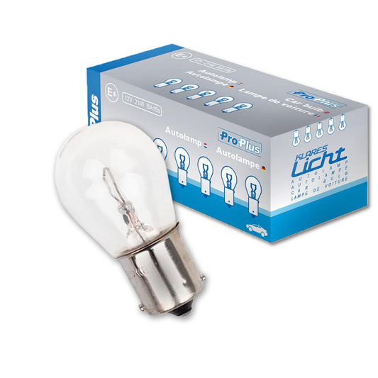 10x Autolampe 12V 21W BA15s