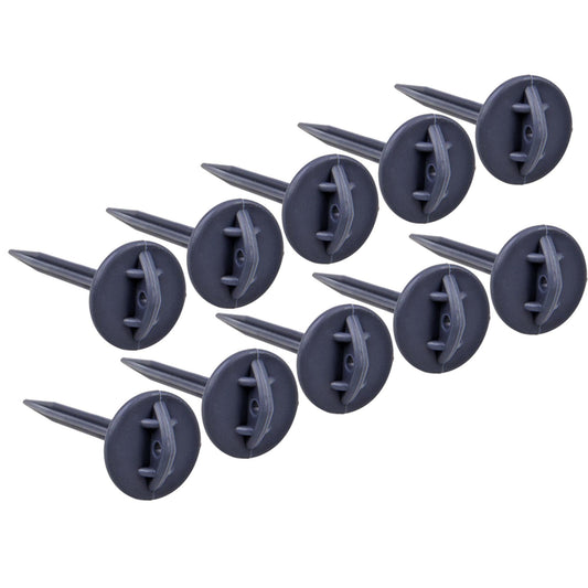 10x Heringe Kunststoff für Bodenplane 9cm - TMN - shop.de