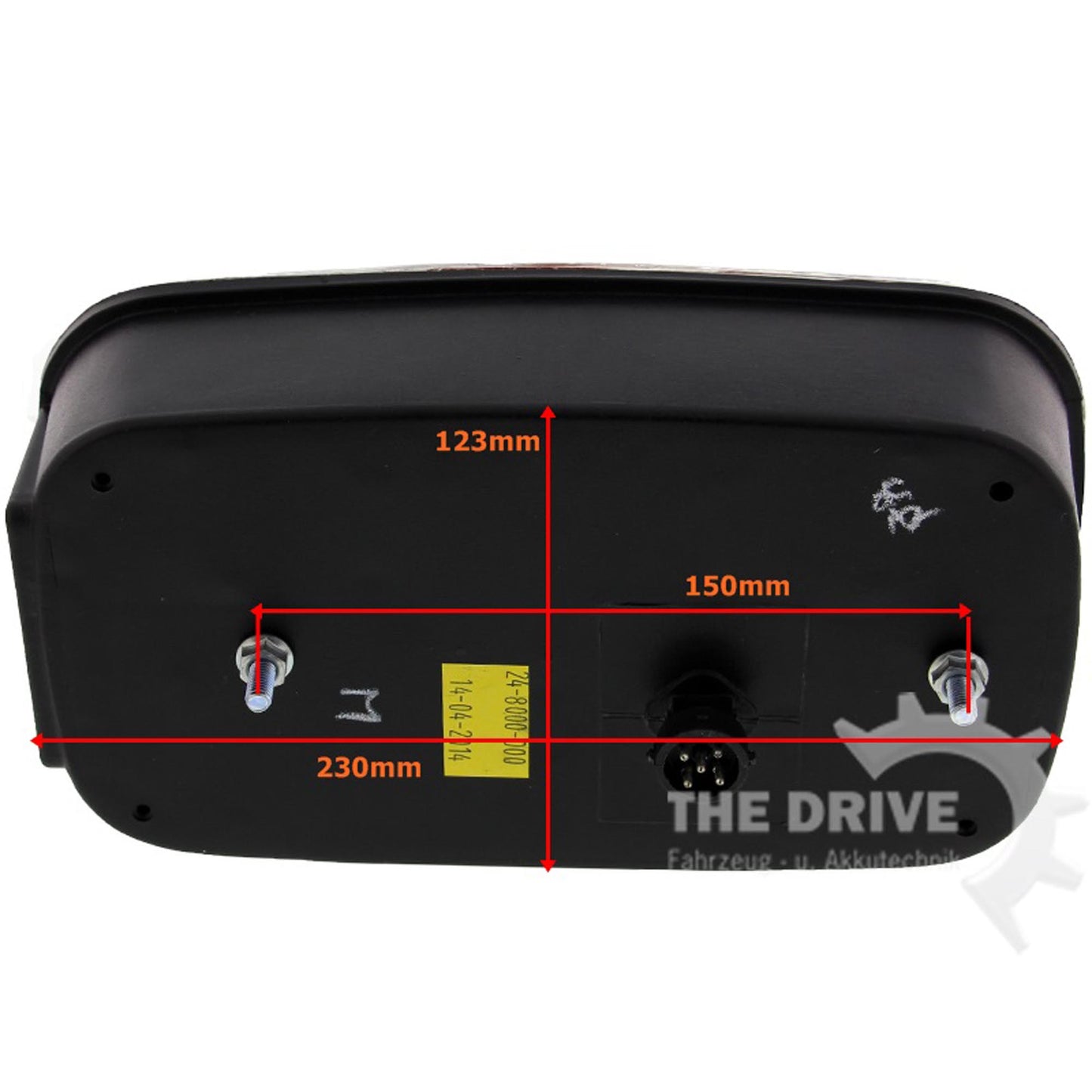 Aspöck set of Multipoint 3 NSL taillights