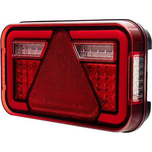 Aspöck MultiLED IV LED Rückleuchte links 5-pol. Bajonett 12/24V