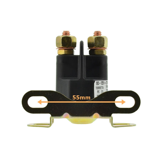 12V Magnetschalter 4 - polig Schraub - u. Flachsteckeranschluss - TMN - shop.de