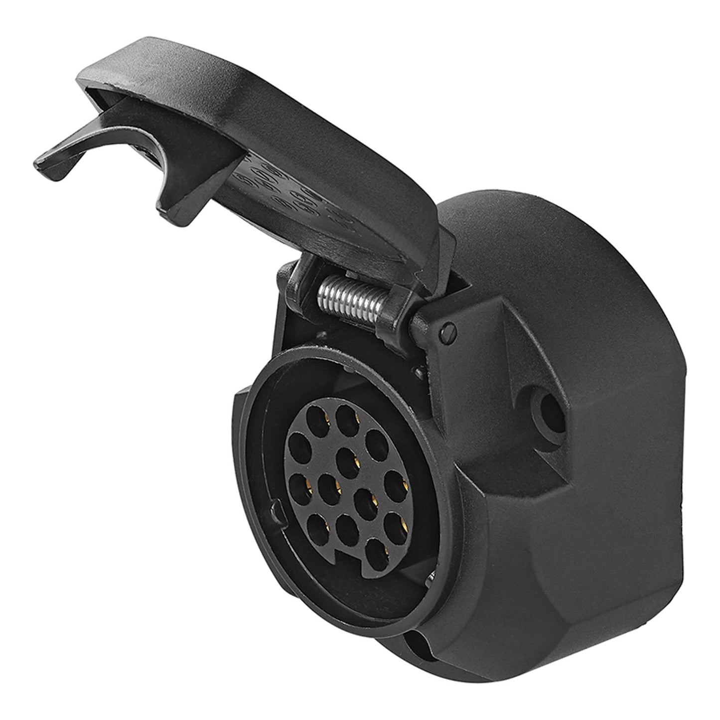 13 - polige Anhänger - Steckdose Kunststoff 12V NSL - Abschaltung - TMN - shop.de