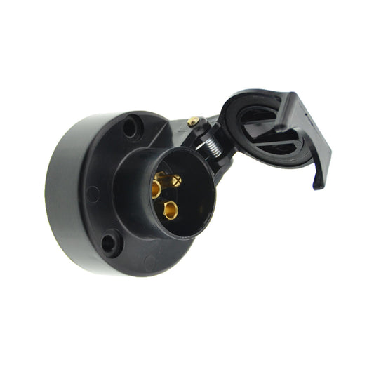 3-polige Anhänger Steckdose Kunststoff 6-24V 16 A