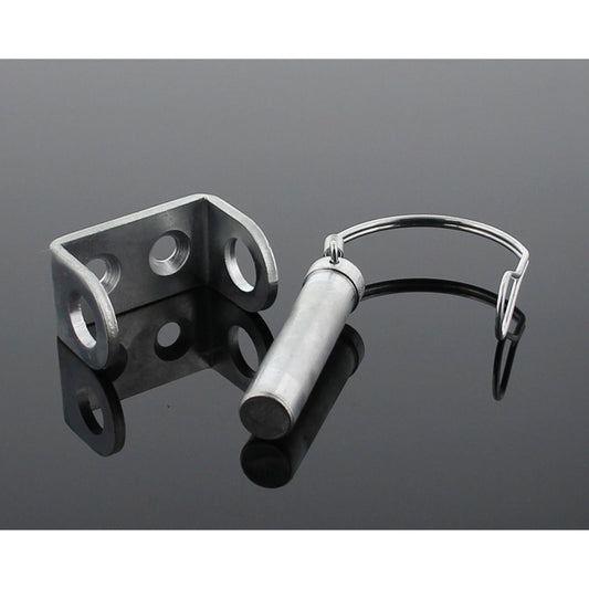 Scharnierhalter mit Bolzen für Heckklappen 15mm