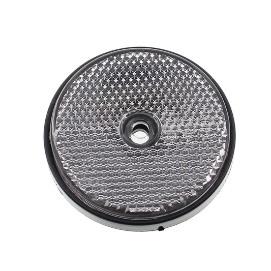 Reflektor 60mm WEISS rund zum Anschrauben