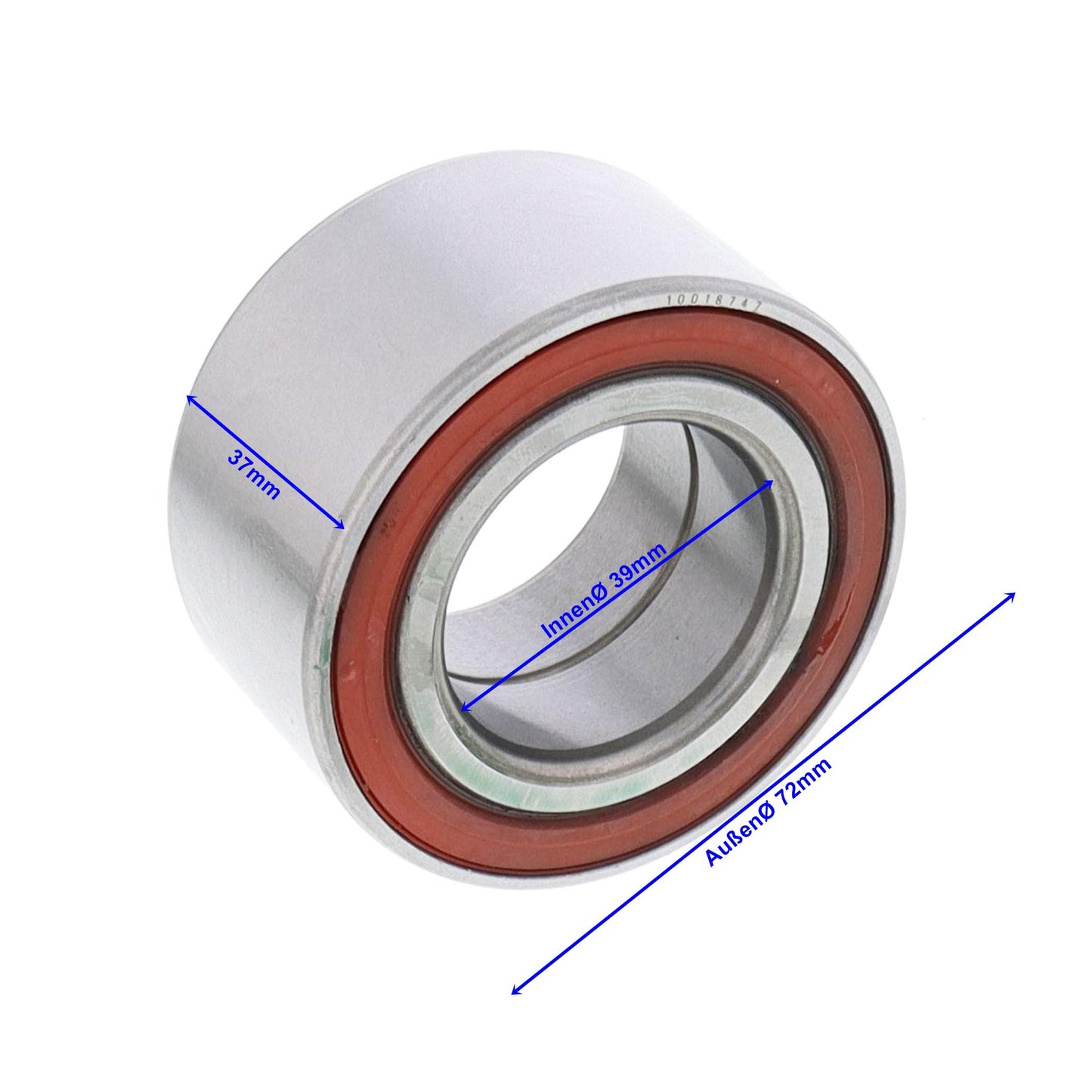 Kompaktlagersatz 39/72-37 passend für ALKO 1224803 Radbremse 2051 200x50mm