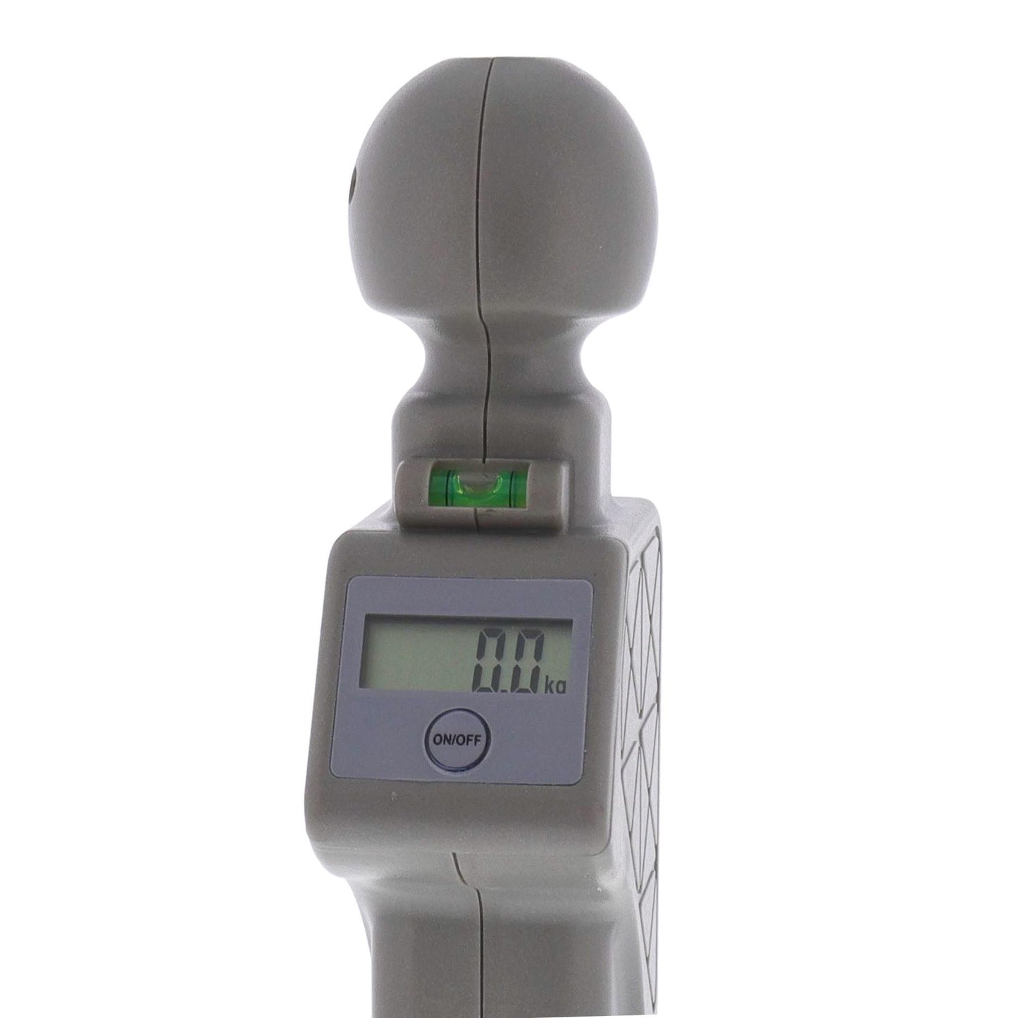 Digital support load scale for car trailers, height adjustable