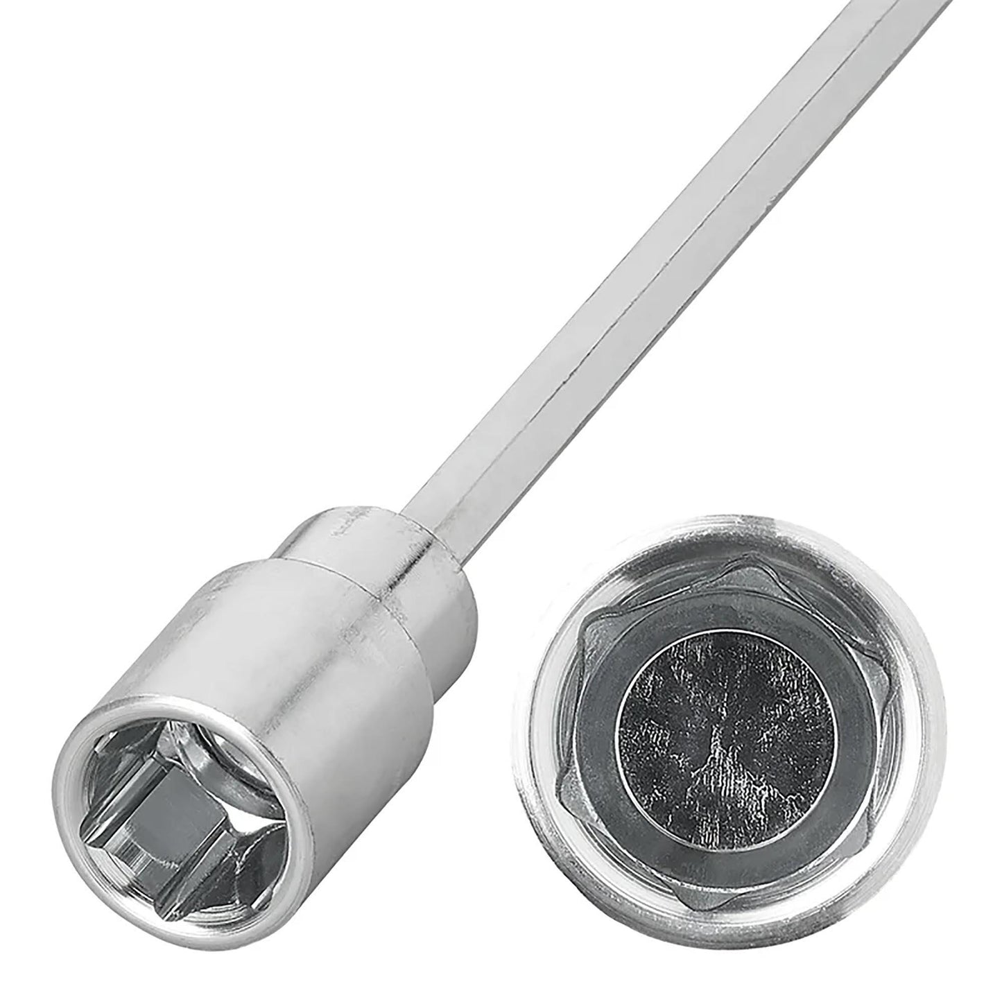 Ausdrehkurbel für Anhängerstützen 340mm / 19mm