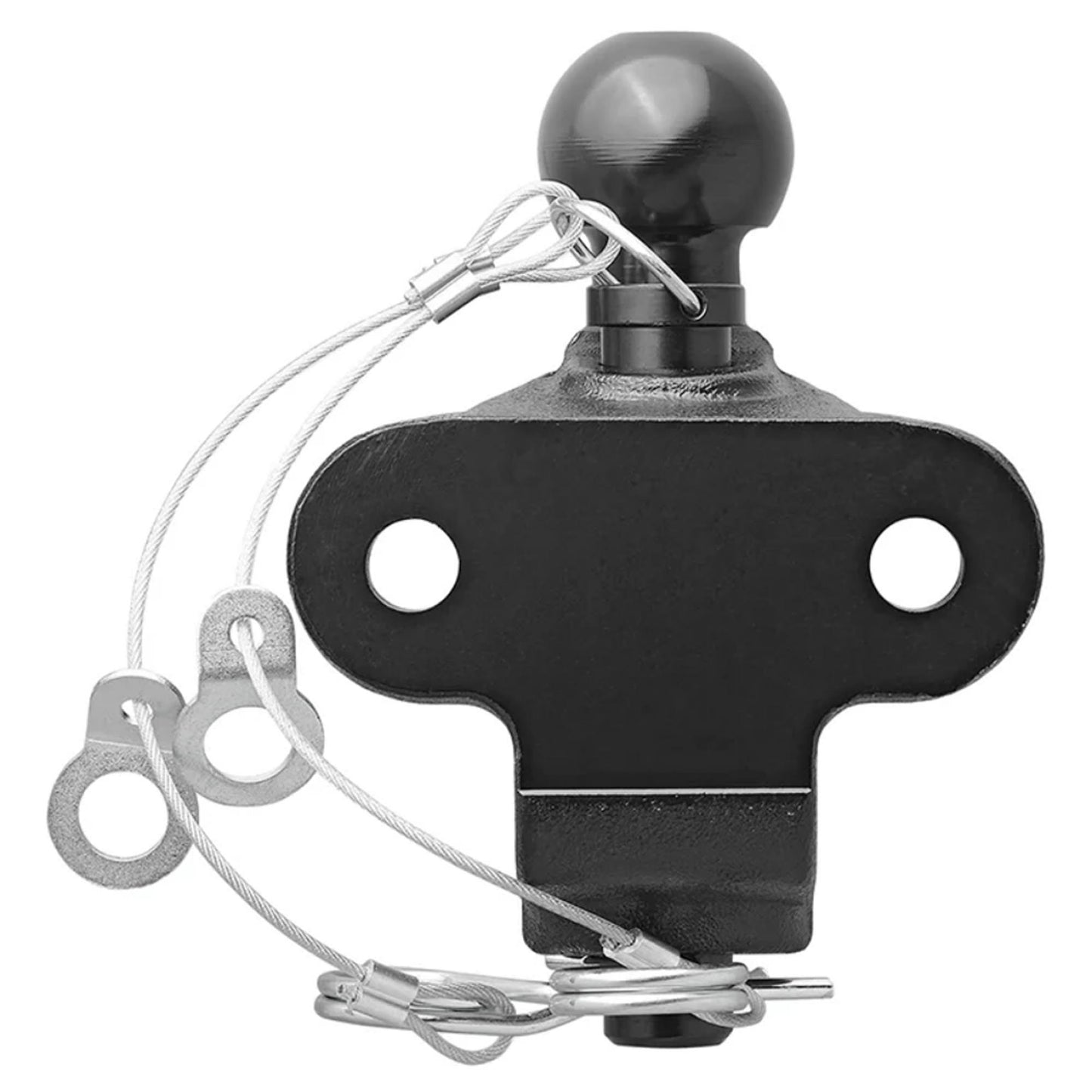 Anhängerkupplung Zweifach Ø50mm 3.500kg Schwarz