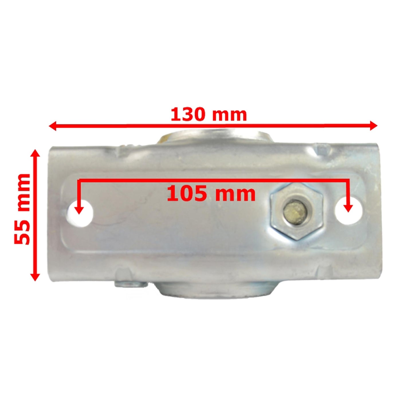 Klemmhalter Ø 48mm für Stützräder und Stützen