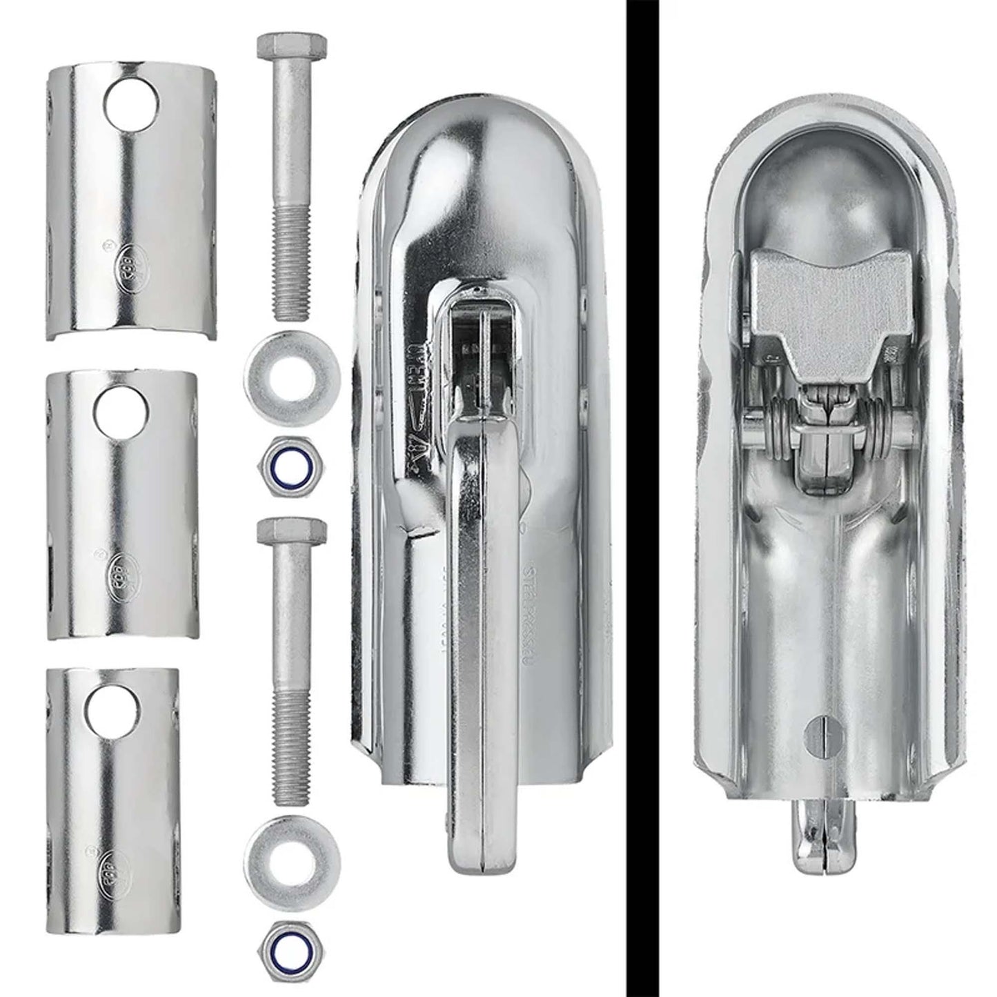 SPP ZSK-1700 D Kugelkupplung Stahl rund 1700 kg gebremst