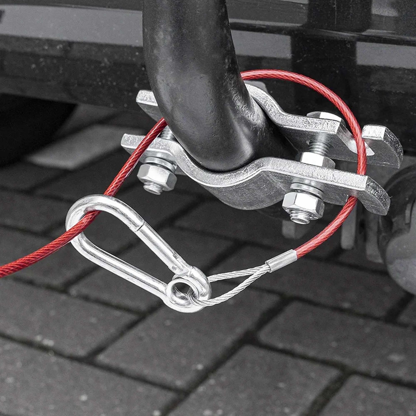 Abreißseil für Anhänger 1000mm mit Gabelkopf