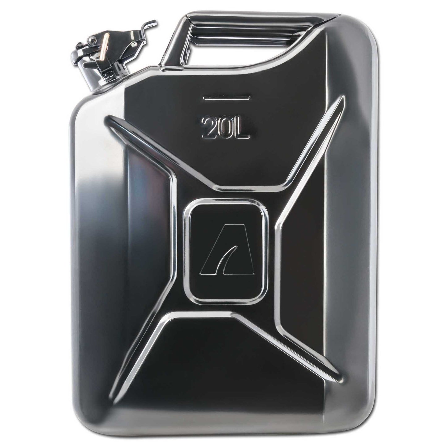 Kraftstoffkanister 20 Liter Schwarz Metall Reservekanister