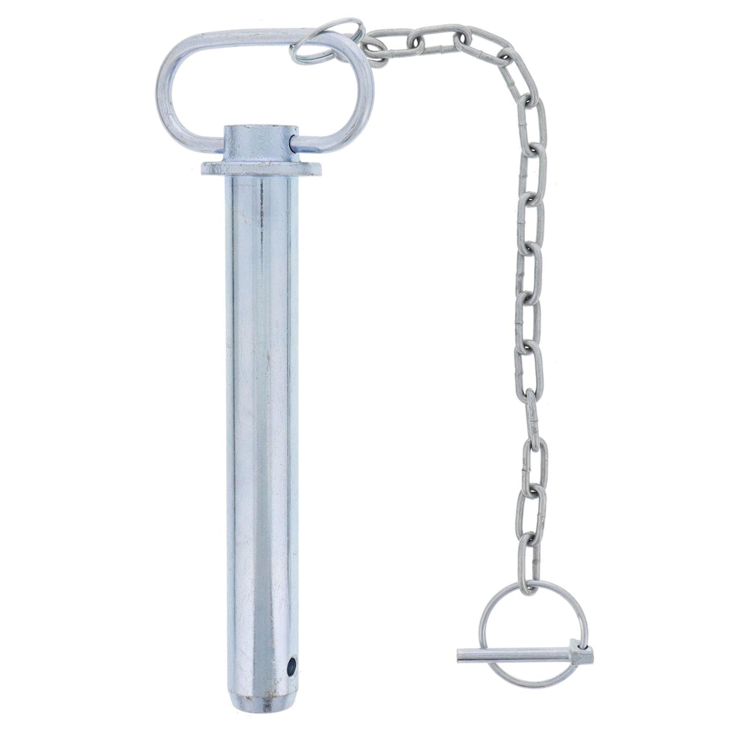 Unterlenkerbolzen mit Handgriff & Kette Kat.2 L. 187mm