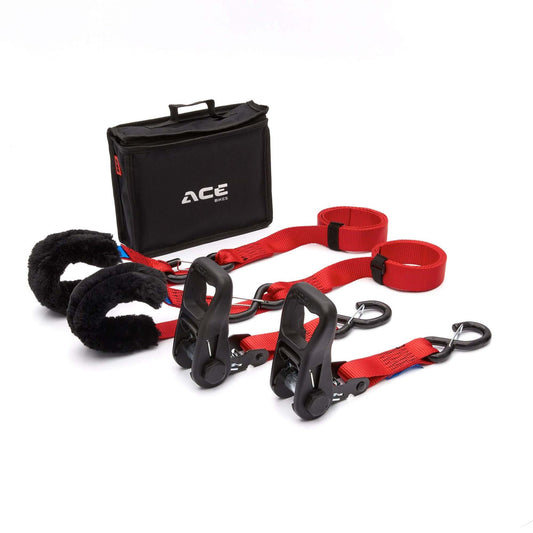 Acebikes Ratchet Premium Deluxe Motorrad Zurrgurtsatz mit Ratsche 900daN L:197cm B:35mm - TMN - shop.de