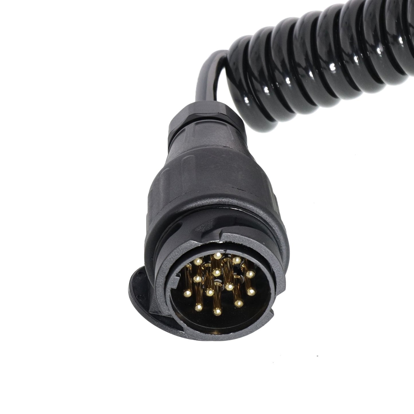 Anhänger Spiral - Verlängerungskabel Stecker/Dose 13 - polig mit 13 - adrigen Kabel - TMN - shop.de