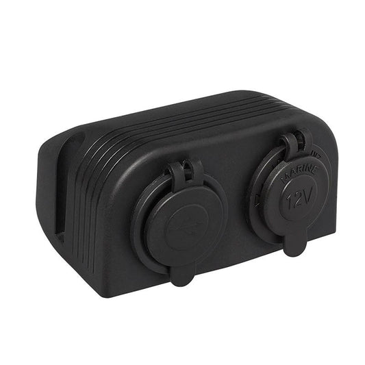 Aufbau Kit: Steckdose DIN + USB Doppel - steckdose 2x2100mA - TMN - shop.de