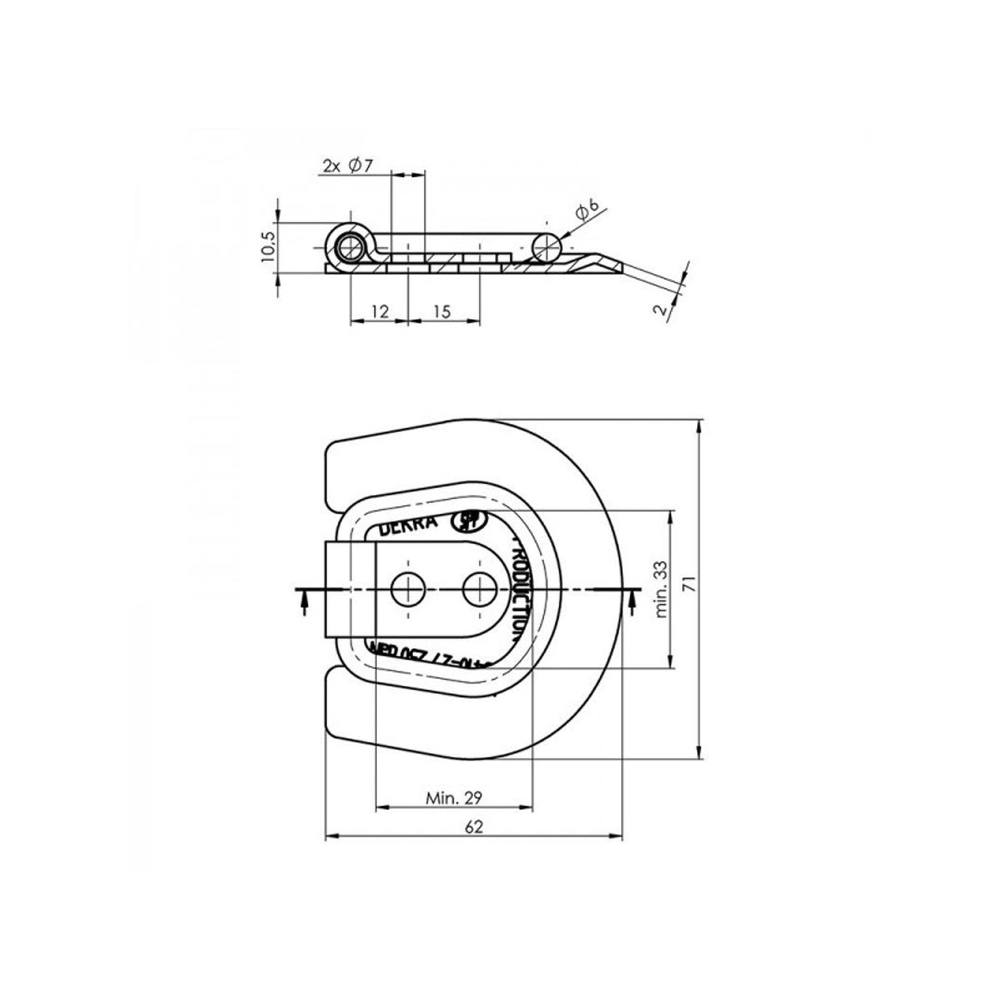 SPP Zurmulde UP-03B 250daN