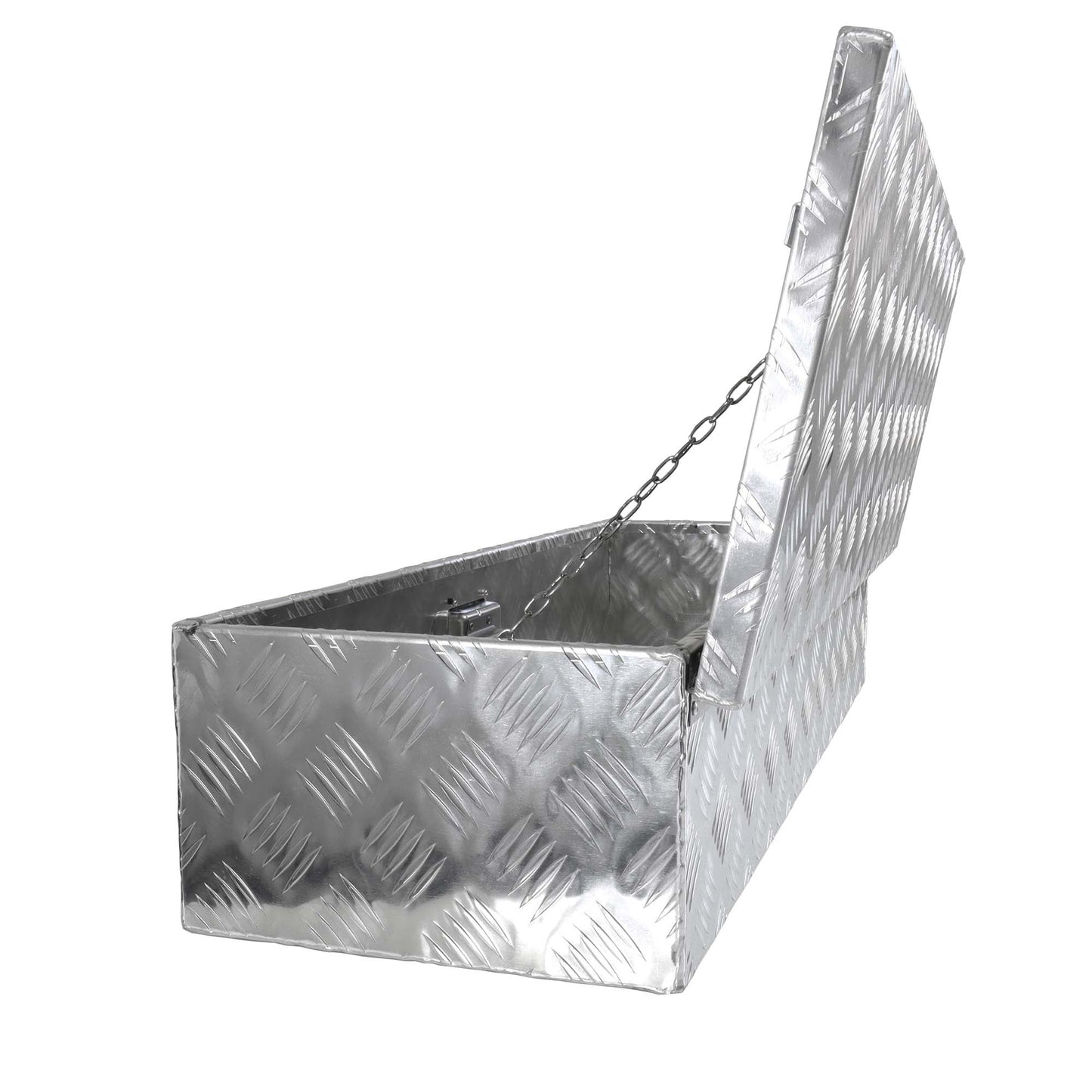 Deichselbox Werkzeugbox Staubox 950x320x190mm Alu Riffelblech - TMN - shop.de