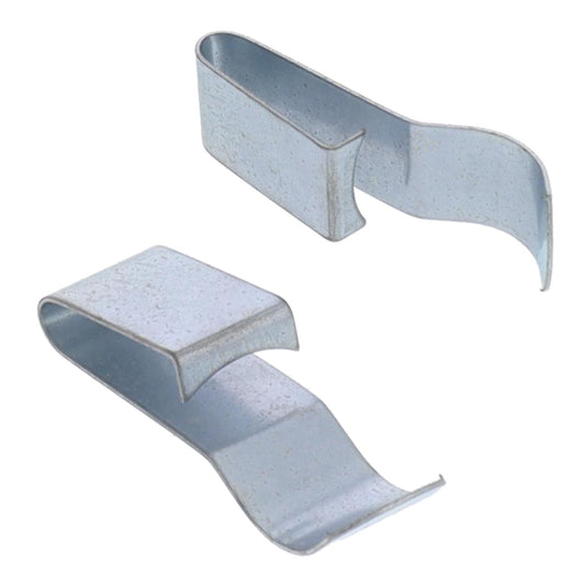 Chassis-Klemme, vz., L 43, L 21, B 12, H 5,0 mm