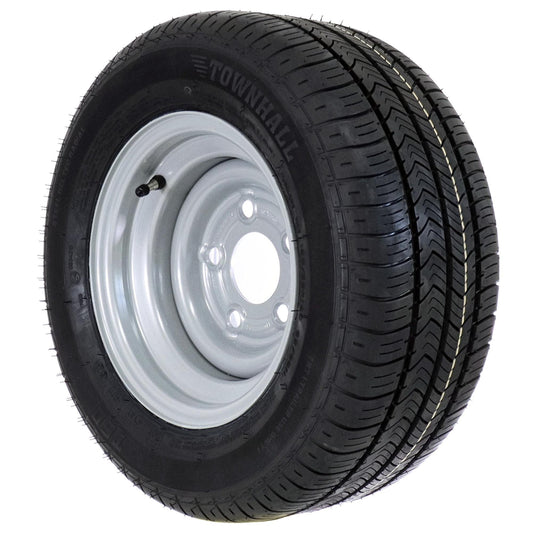 Komplettrad 195/55 R10C 98/96N M+S auf 6Jx10H2 Felge 5x112 ET-4 für Anhänger