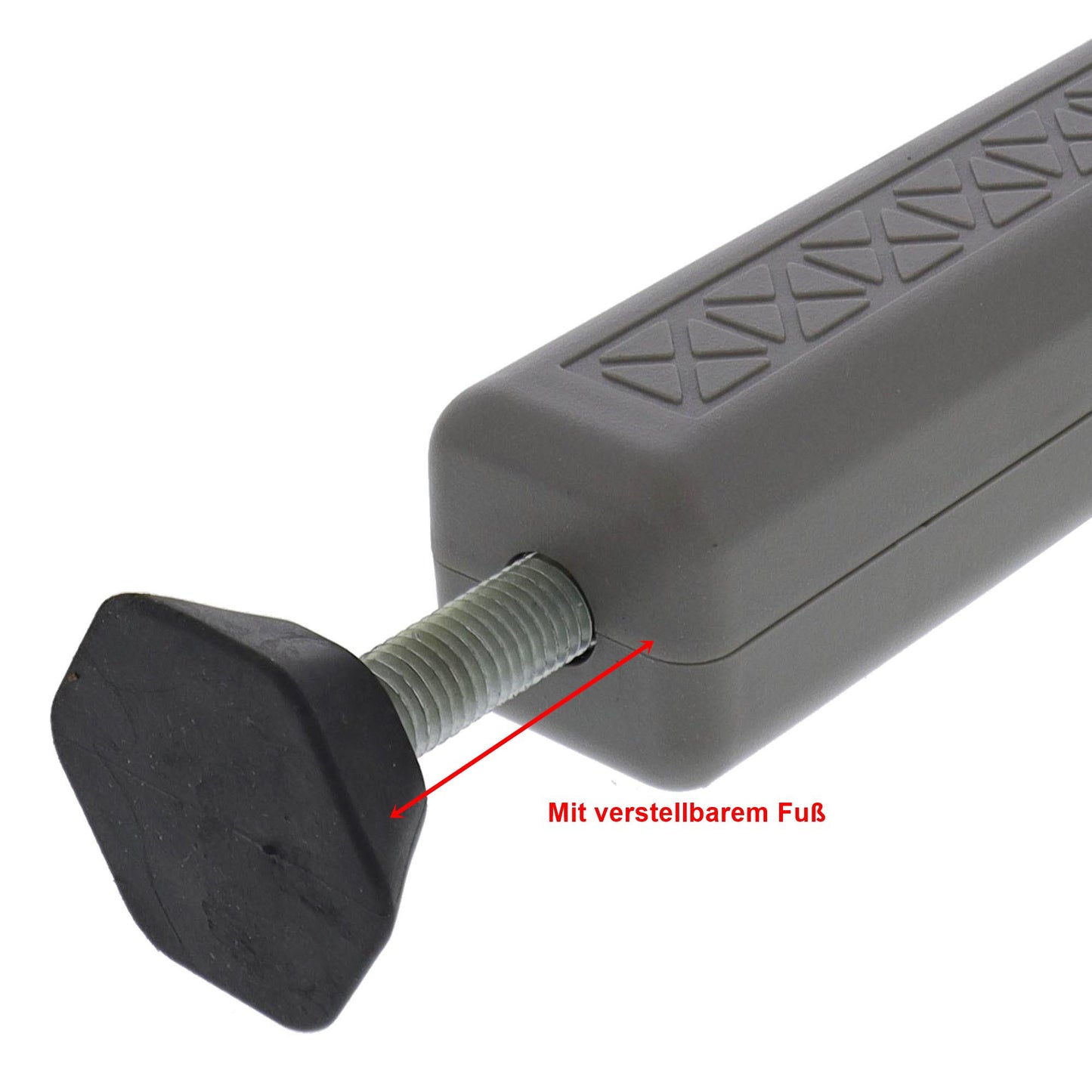 Digital support load scale for car trailers, height adjustable
