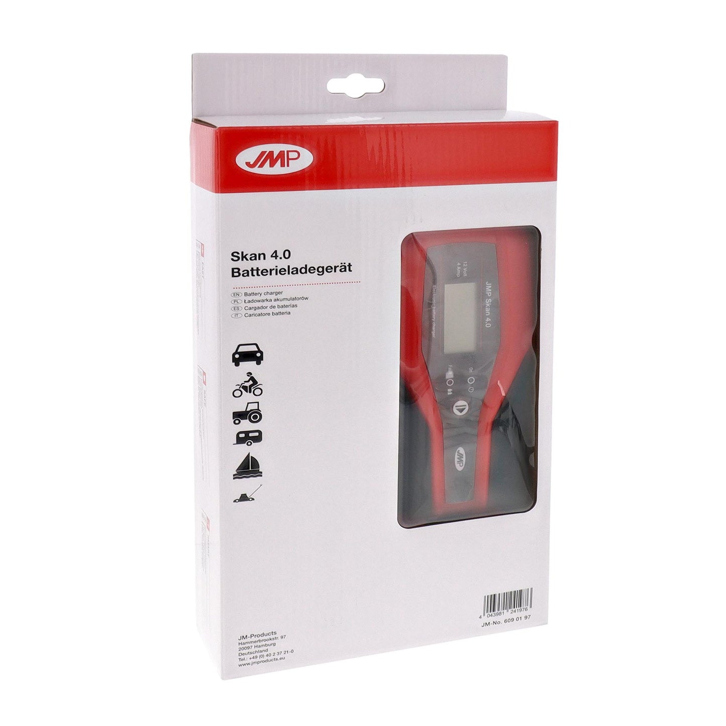 JMP SKAN 4.0 Batterieladegerät 12V / 4A