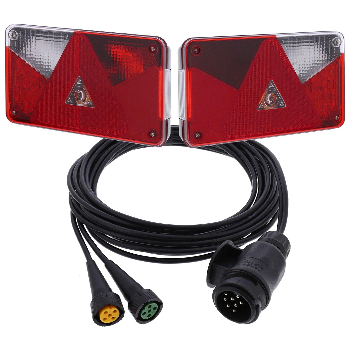 ASPÖCK Multipoint 5V LED Rückleuchten Satz mit Kabel 5m 13-p