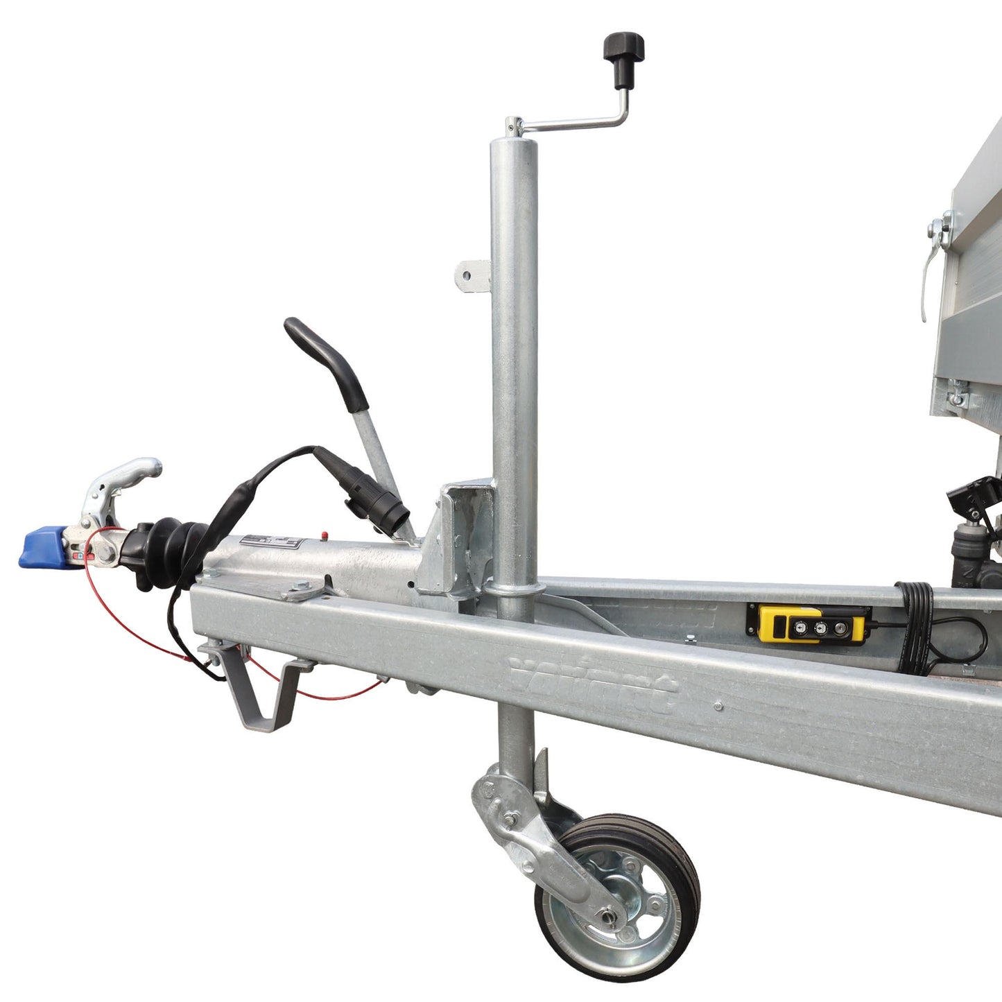 Jockey wheel 500KG TD60V-XL 230x80 extra long