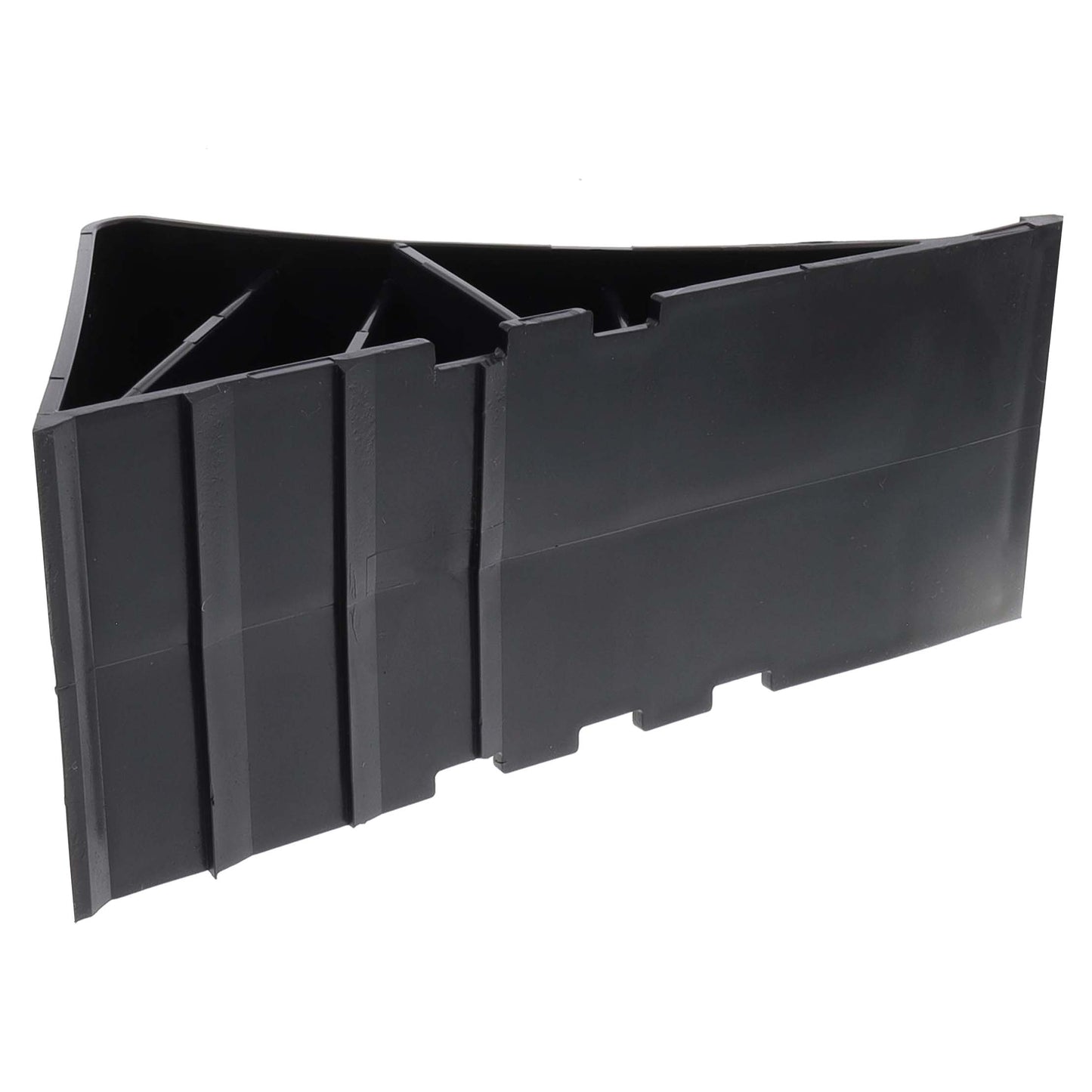 Unterlegkeil Bremskeil Schwarz mit Klipp-Halter