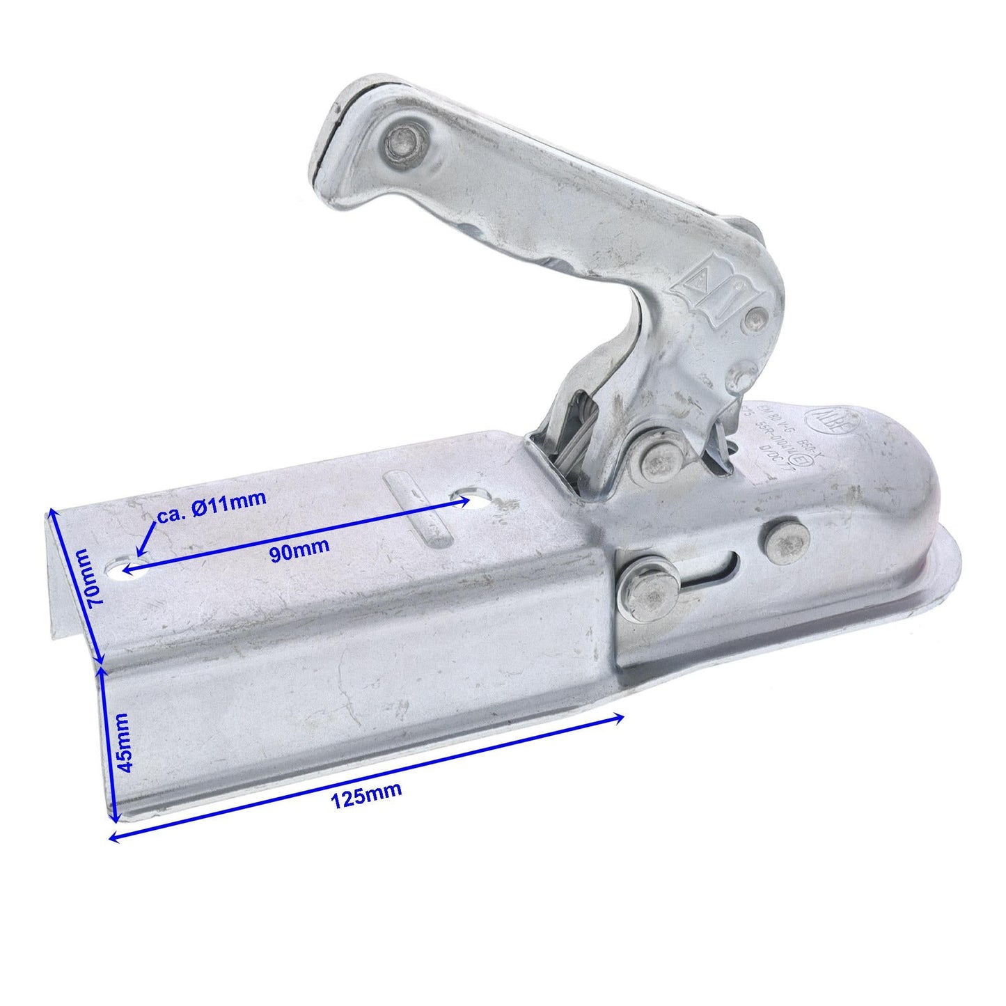 Winterhoff EM80VG Kugelkupplung 70mm Vierkant 800kg - TMN - shop.de