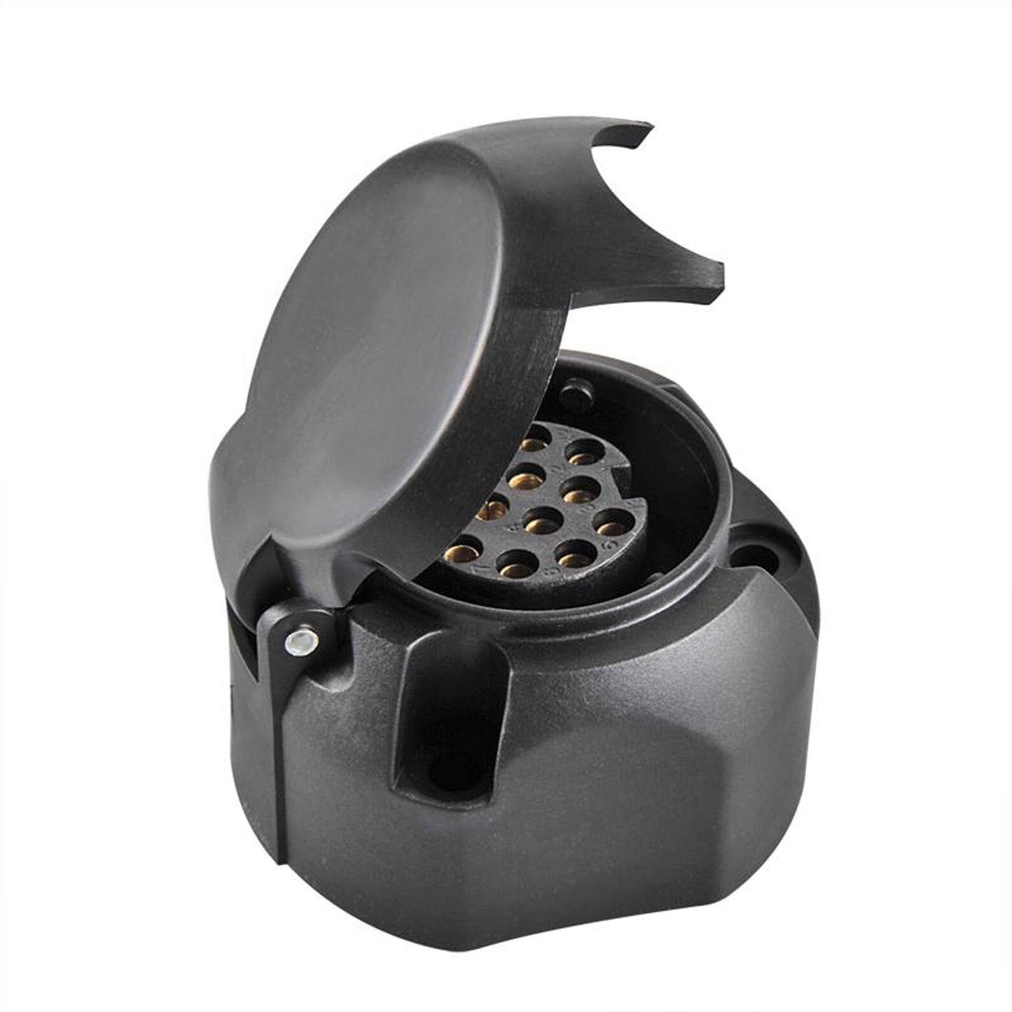 13-polige Anhänger-Steckdose Kunststoff 12V NSL-Abschaltung - TMN-shop.de