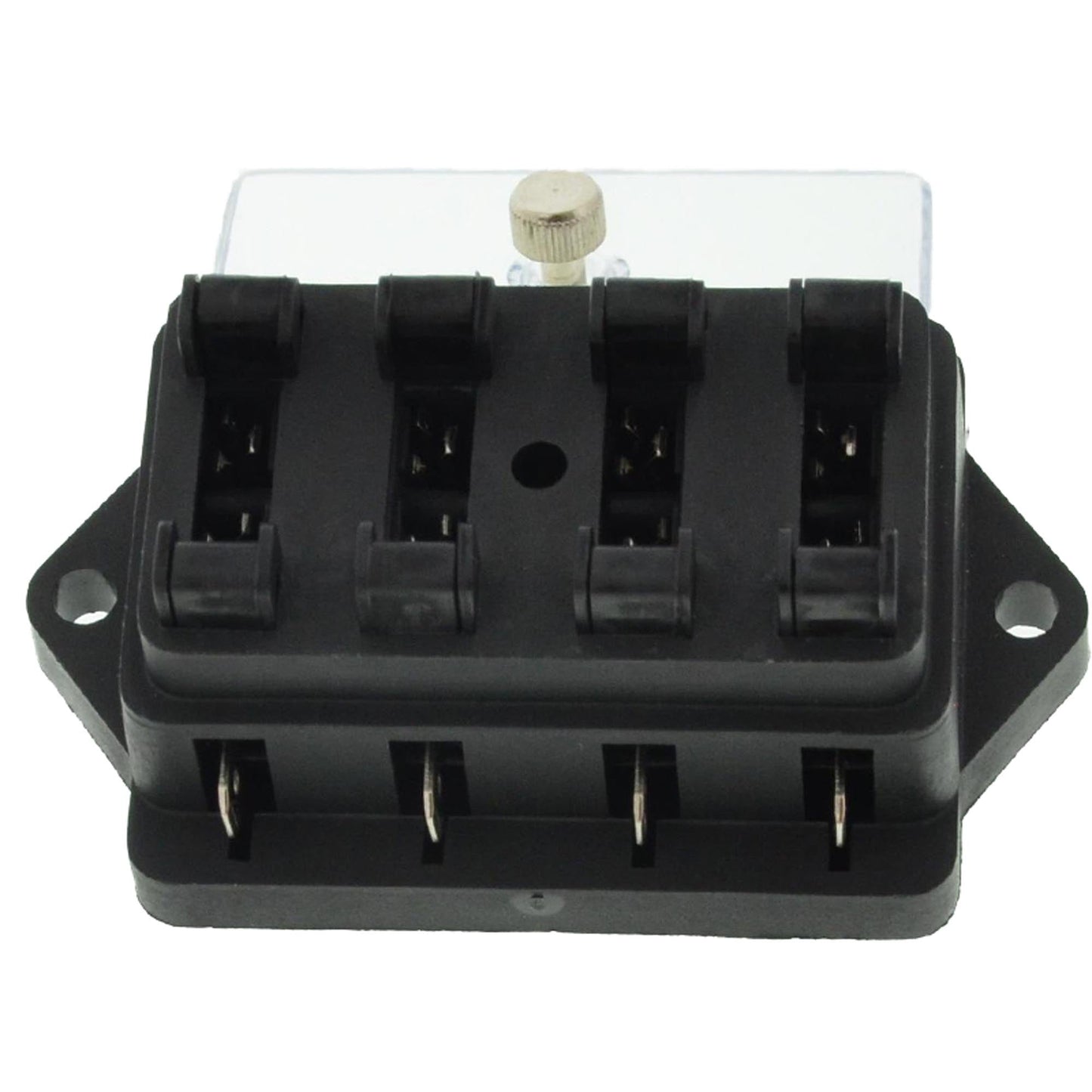 4-Fach ATO / ATC Sicherrungshalter mit Deckel schraubbar - TMN-shop.de