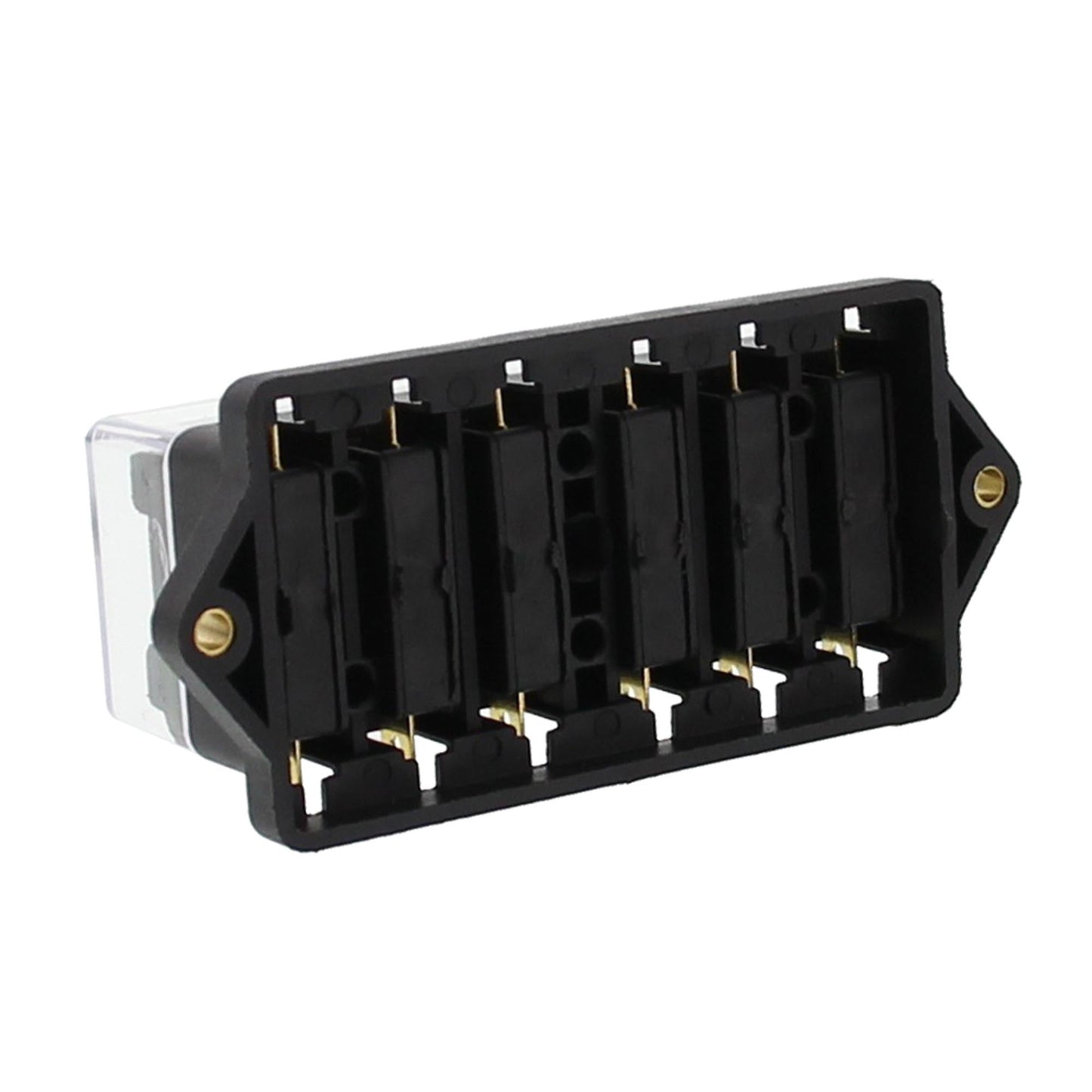 6-Fach ATO / ATC Sicherrungshalter mit Deckel schraubbar - TMN-shop.de