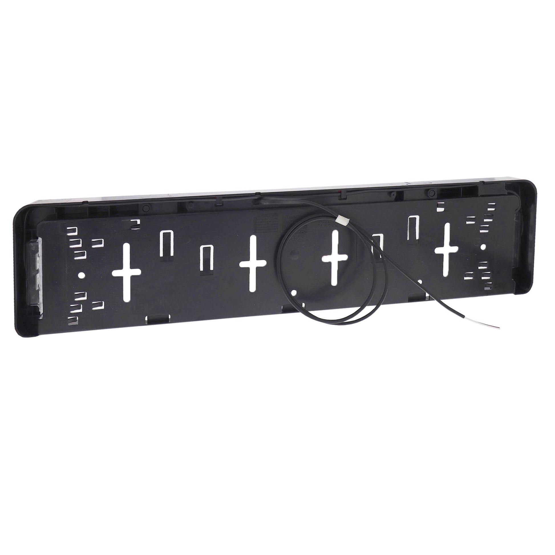 Aspöck Kennzeichenhalter mit 2x LED Kennzeichenleuchte u. Bremsleuchte - TMN-shop.de