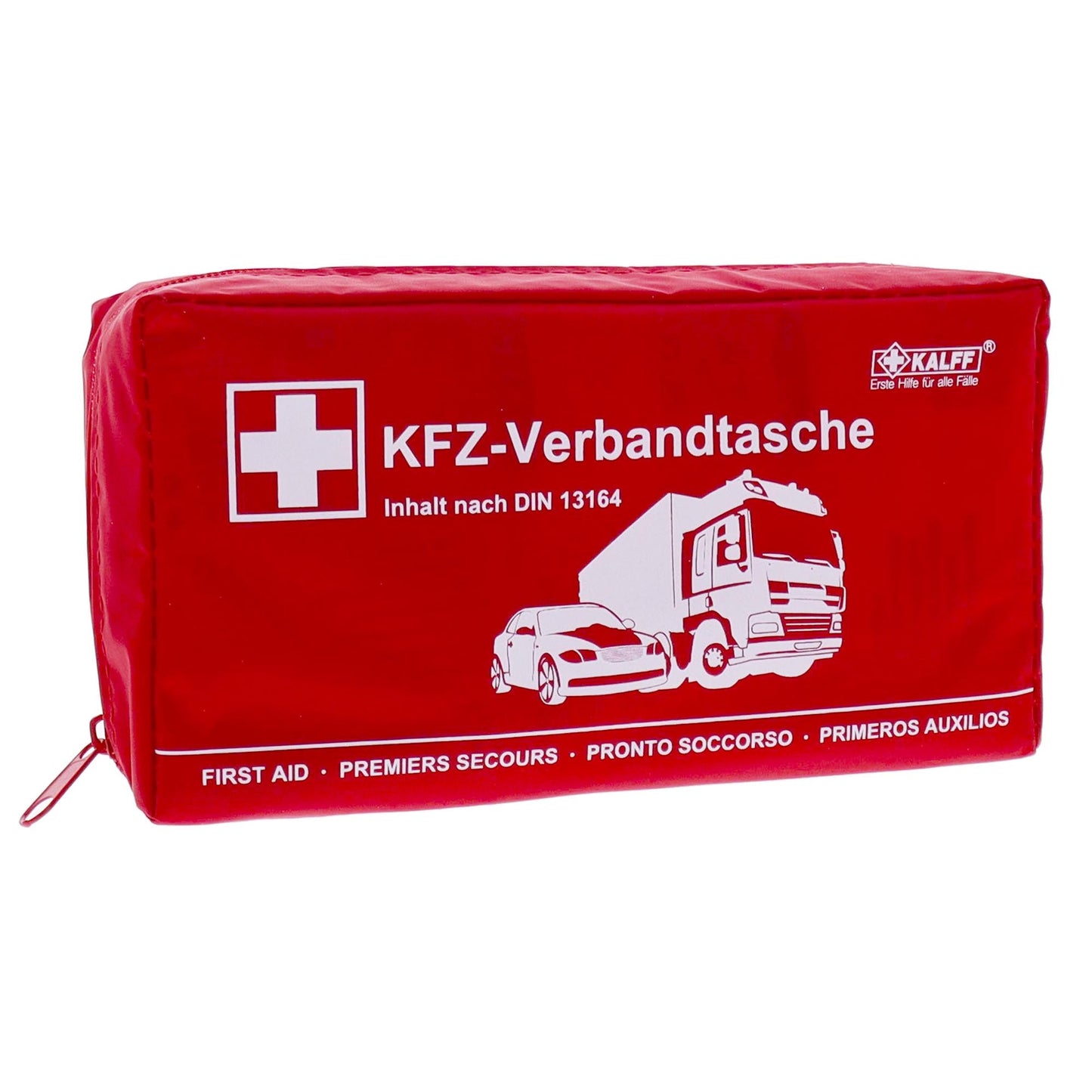 KFZ Verbandtasche Rot DIN 13164-2022 - TMN-shop.de