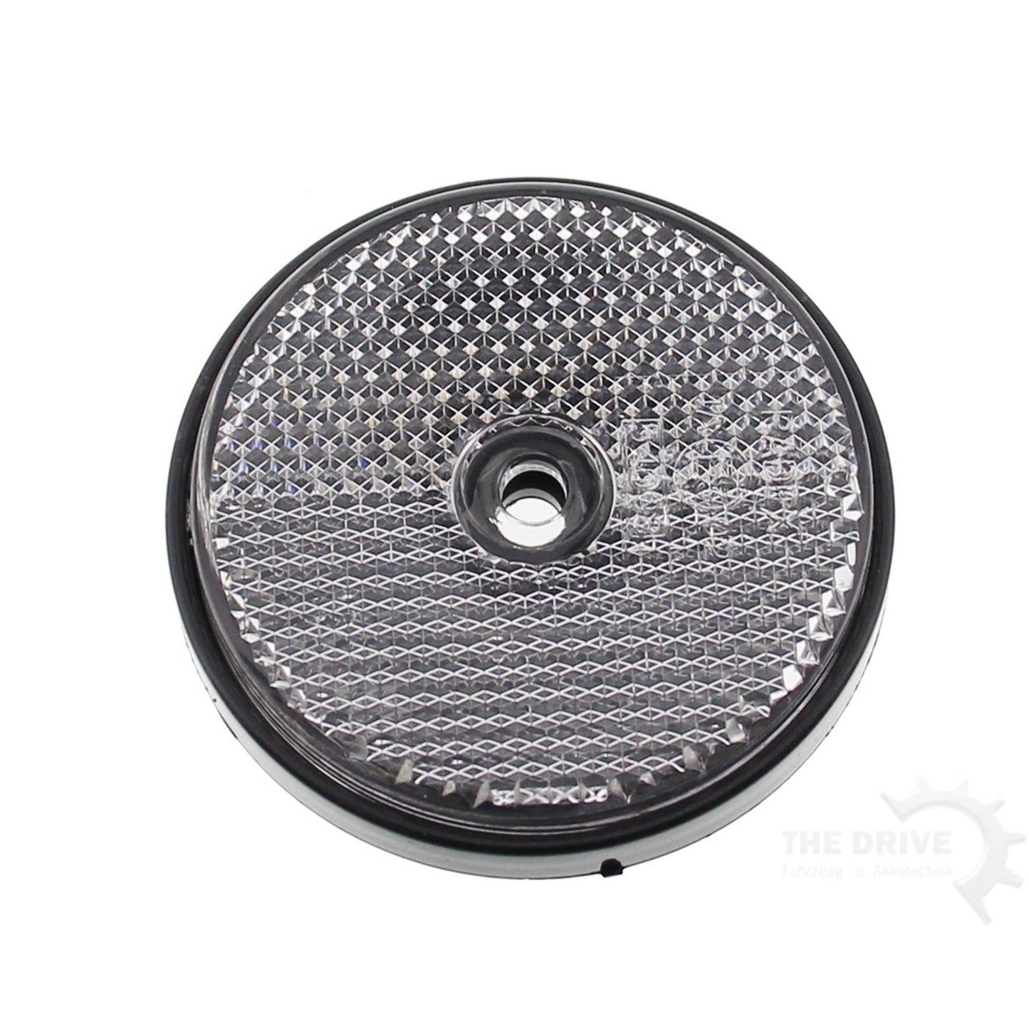 Reflektor WEISS rund zum Anschrauben - TMN-shop.de