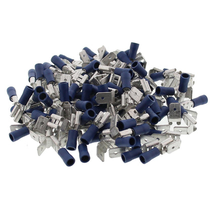 100x Flachsteckhülsen mit Abzweig blau 1,5 - 2,5mm - TMN - shop.de