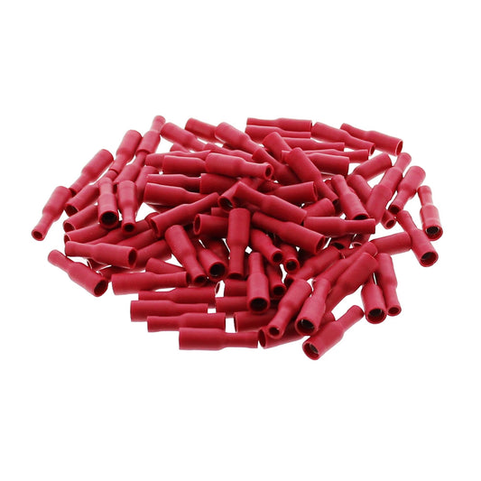 100x Rundsteckhülsen rot 0,5 - 1,5mm² 300V - TMN - shop.de