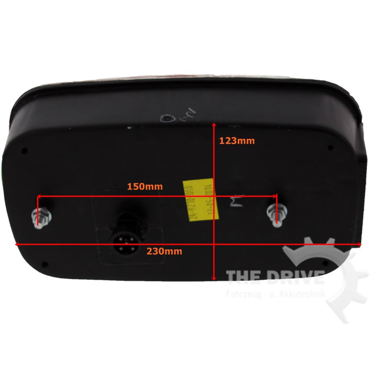 Aspöck set Multipoint 3 NSL and RFS rear lights