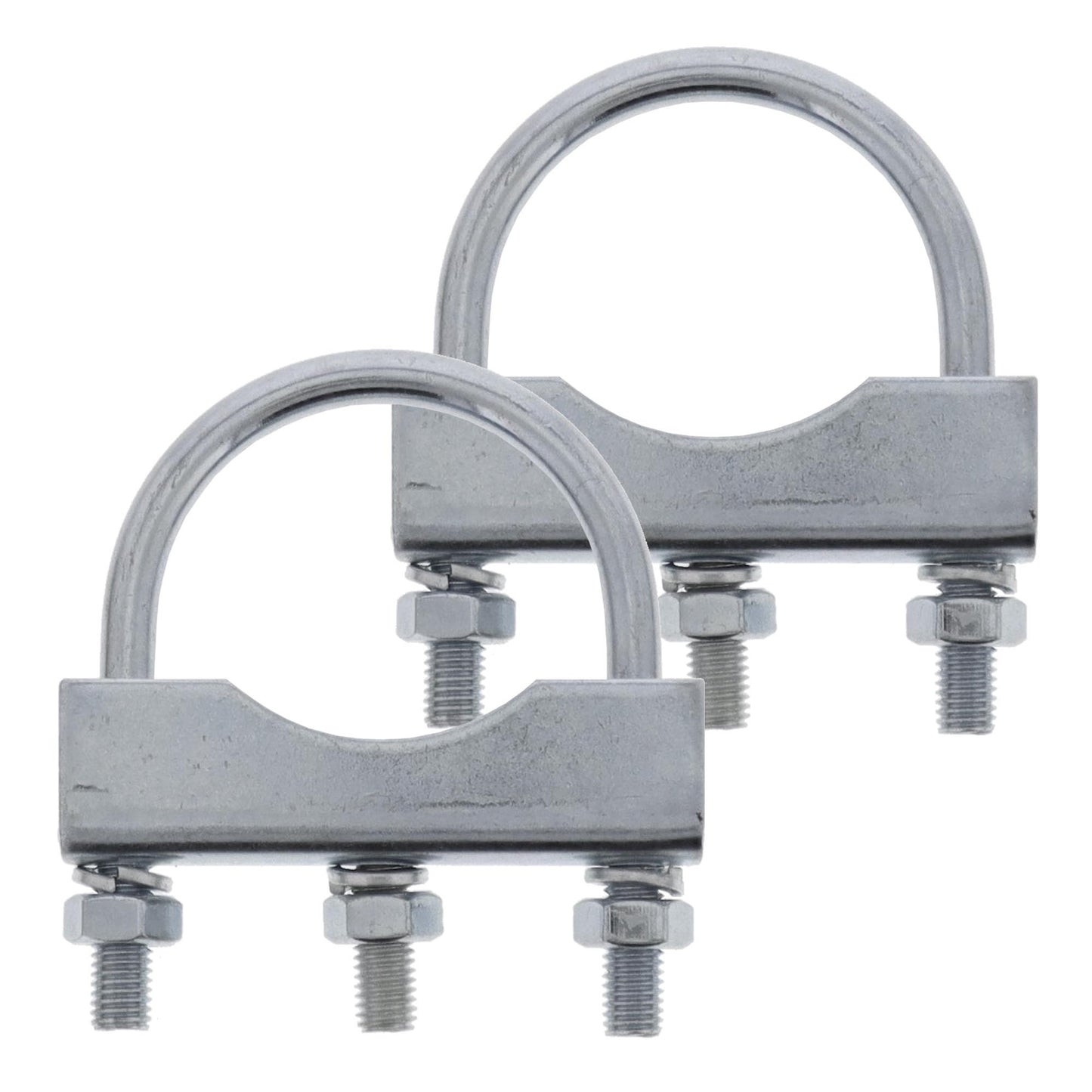 2x trailer jockey wheel clamp 70mm clamp holder trailer wheel round tube drawbar