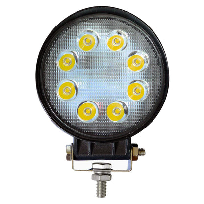 LED 24W Arbeitsscheinwerfer 1000lm 12-24V Rund Ø105mm