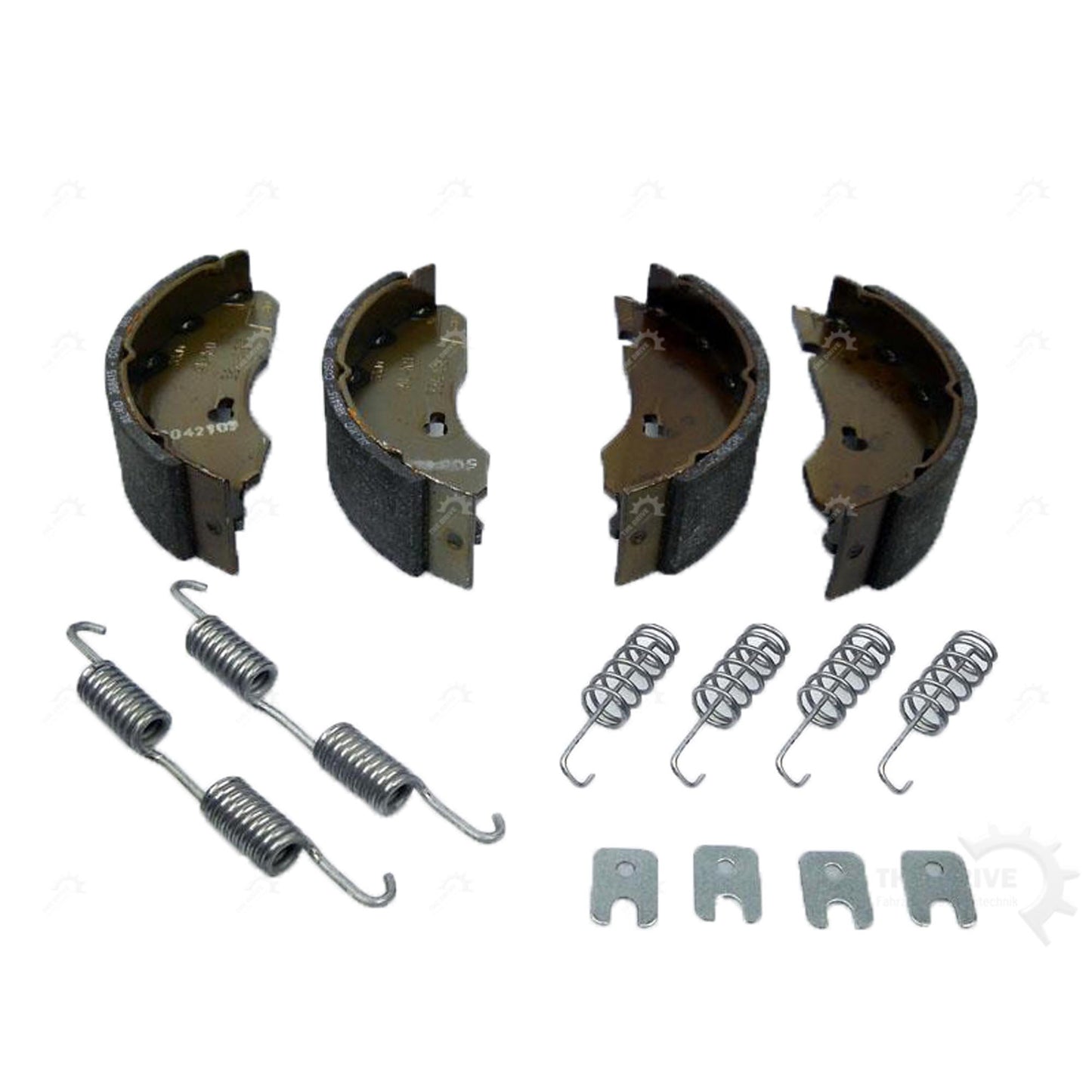 AL-KO brake shoe set 1213888 for 1635 / 1636 / 1636G / 1637 160x35mm