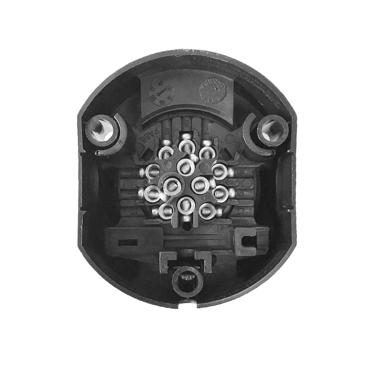 13-pin trailer socket plastic 12V