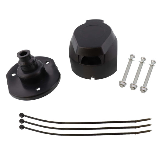 13 - poliges Anhänger - Steckdosen Set Kunststoff 12V mit NSL - Abschaltung - TMN - shop.de